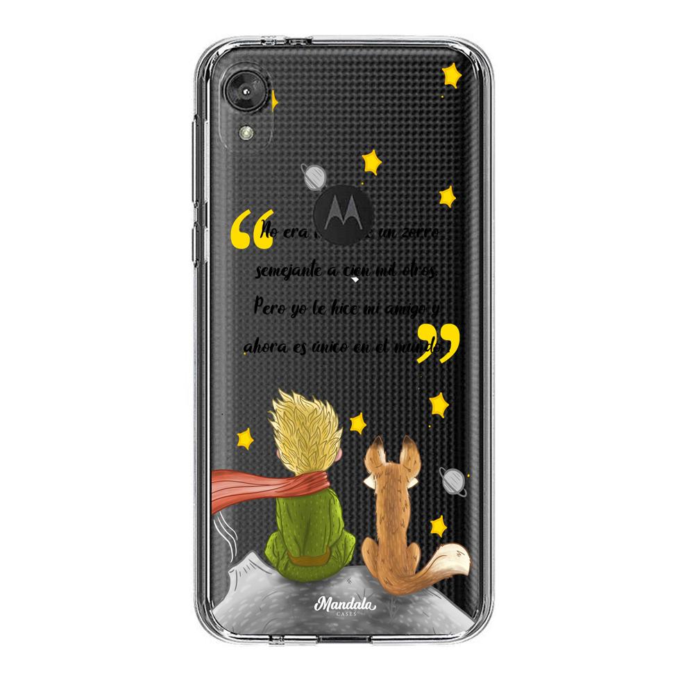 Case para Motorola E6 play del Principito - Mandala Cases