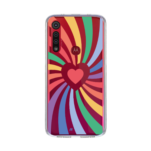 Funda Pride Heart Motorola - Mandala Cases 