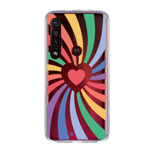 Funda Pride Heart Motorola - Mandala Cases 
