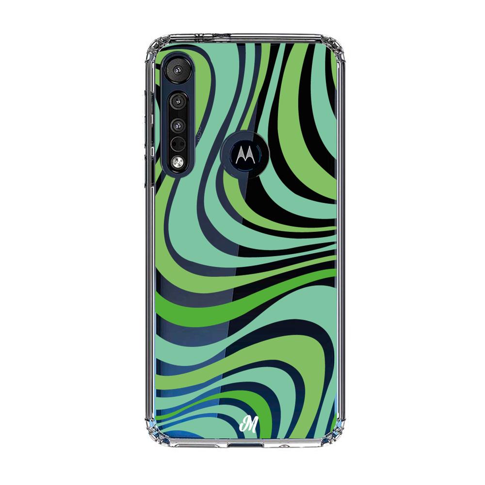 Case para Motorola G8 play Groovy verde - Mandala Cases