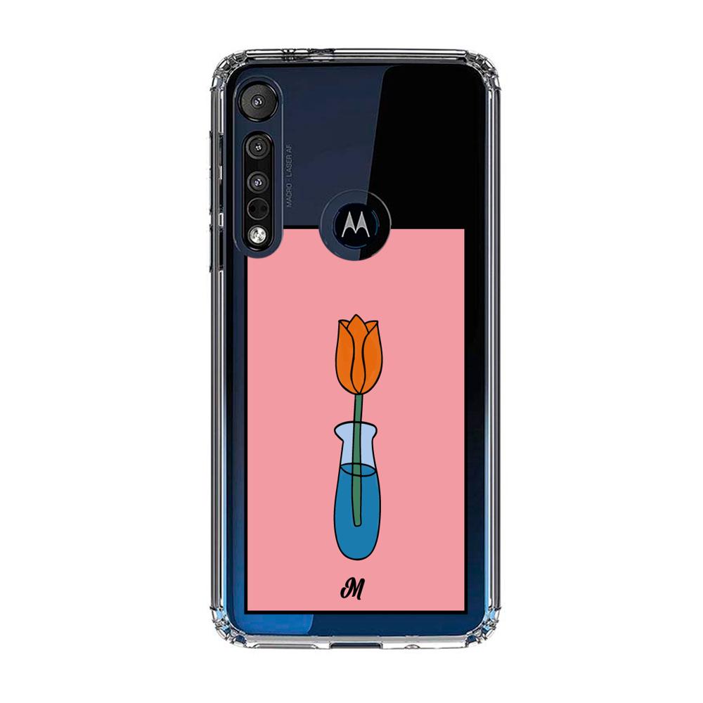 Case para Motorola G8 play Tulipán - Mandala Cases