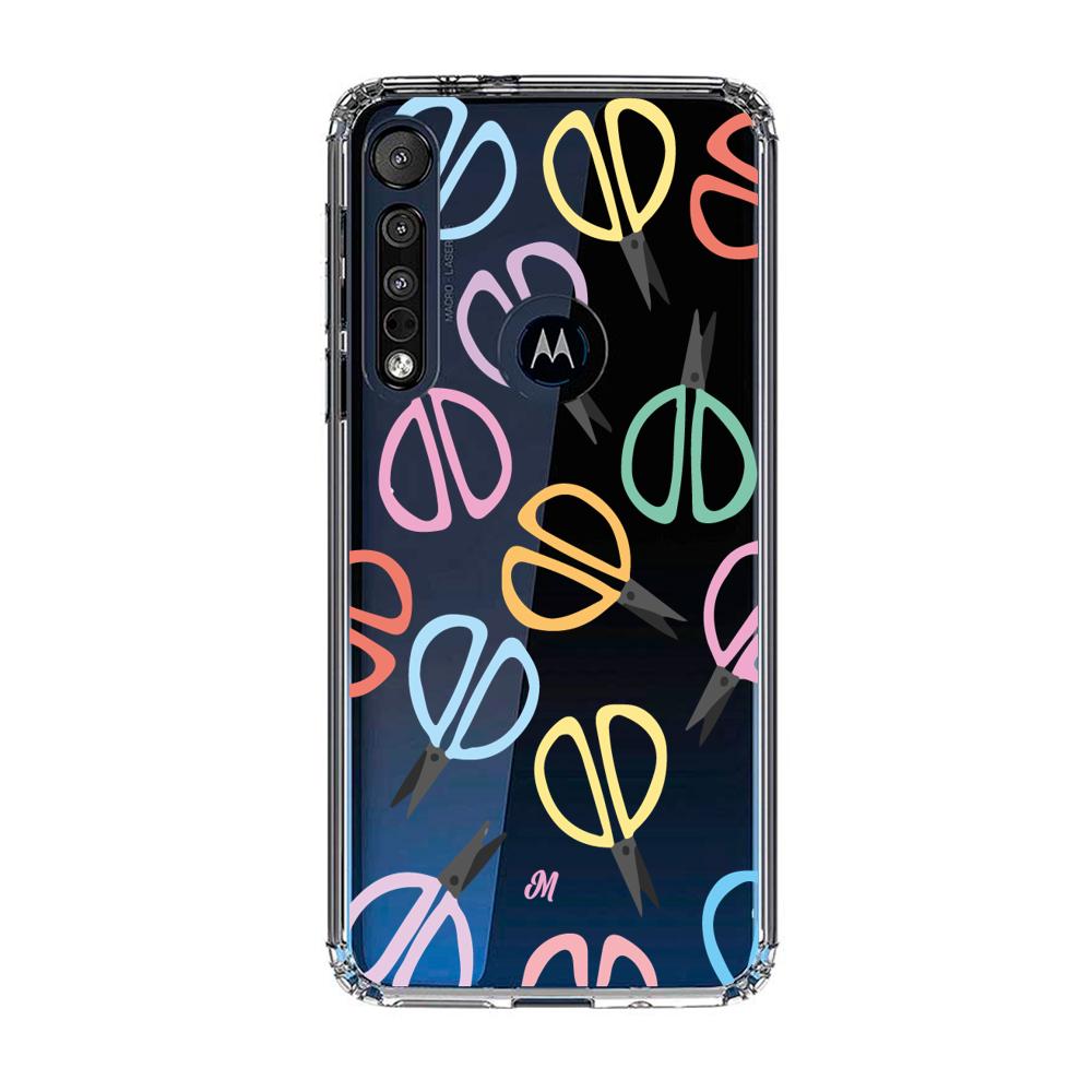 Case para Motorola G8 play Color Scissors - Mandala Cases