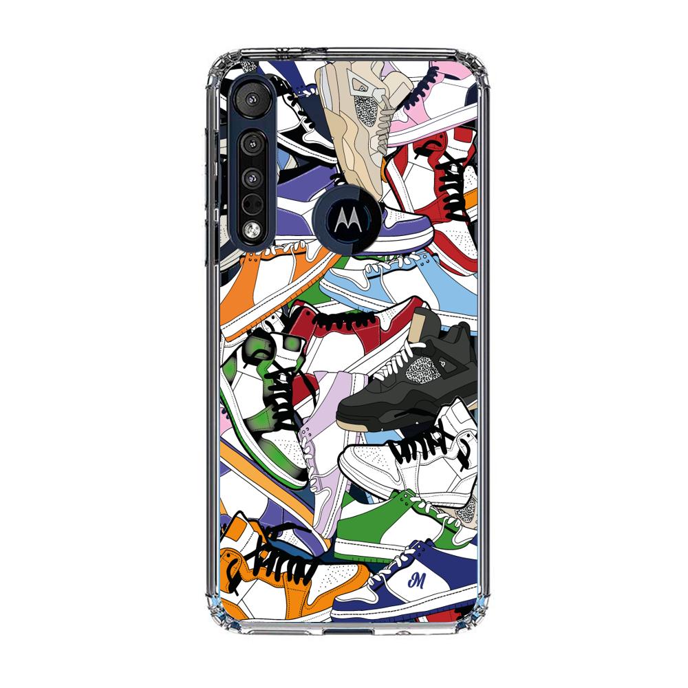 Case para Motorola G8 play Sneakers pattern - Mandala Cases