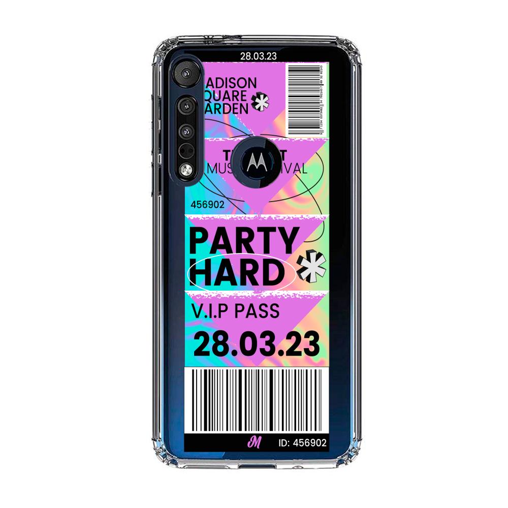 Case para Motorola G8 play party hard - Mandala Cases
