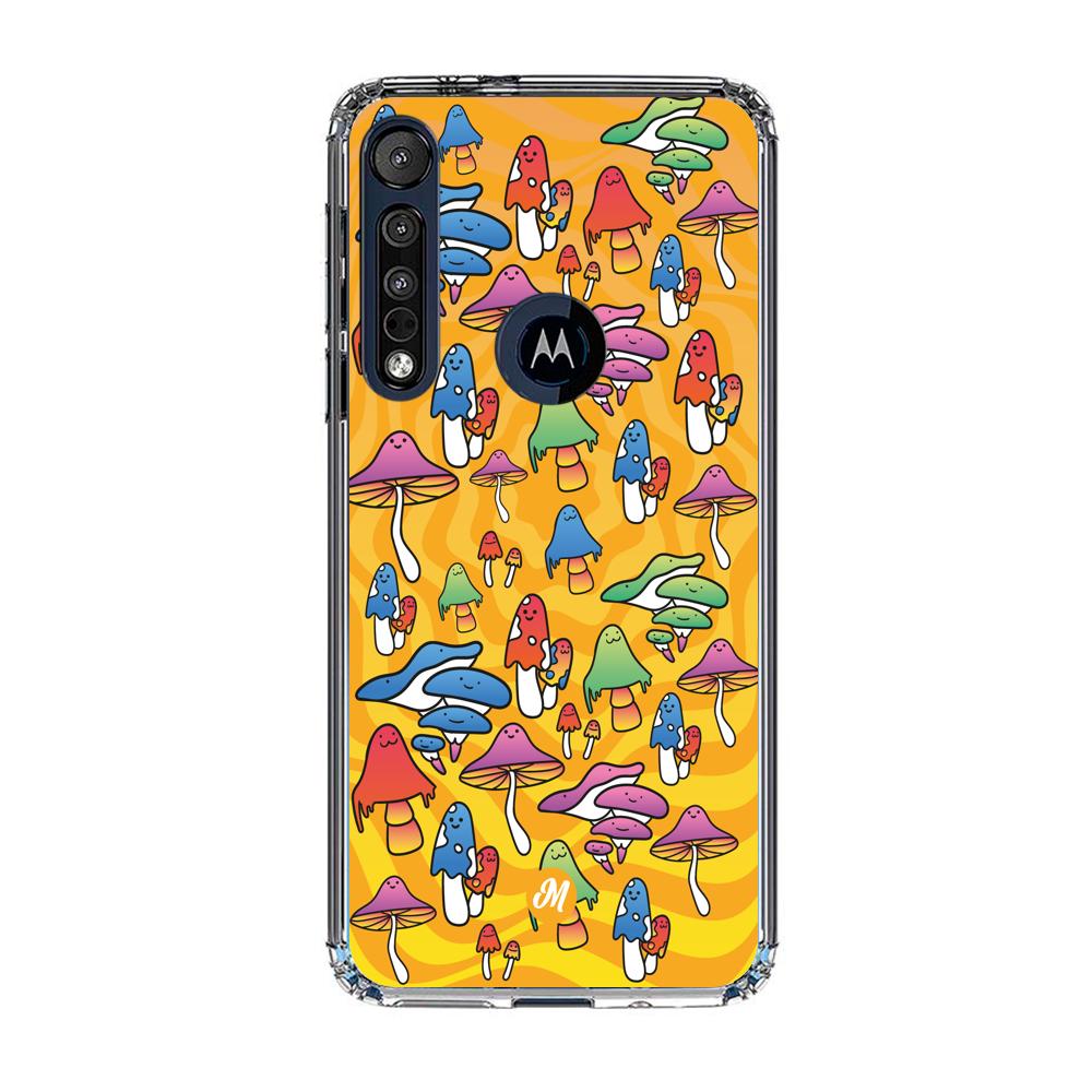Cases para Motorola G8 play Color mushroom - Mandala Cases