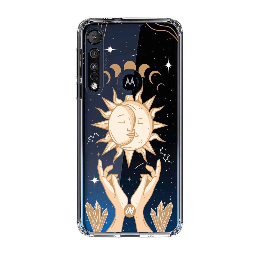 Cases para Motorola G8 play Energía de Sol y luna  - Mandala Cases