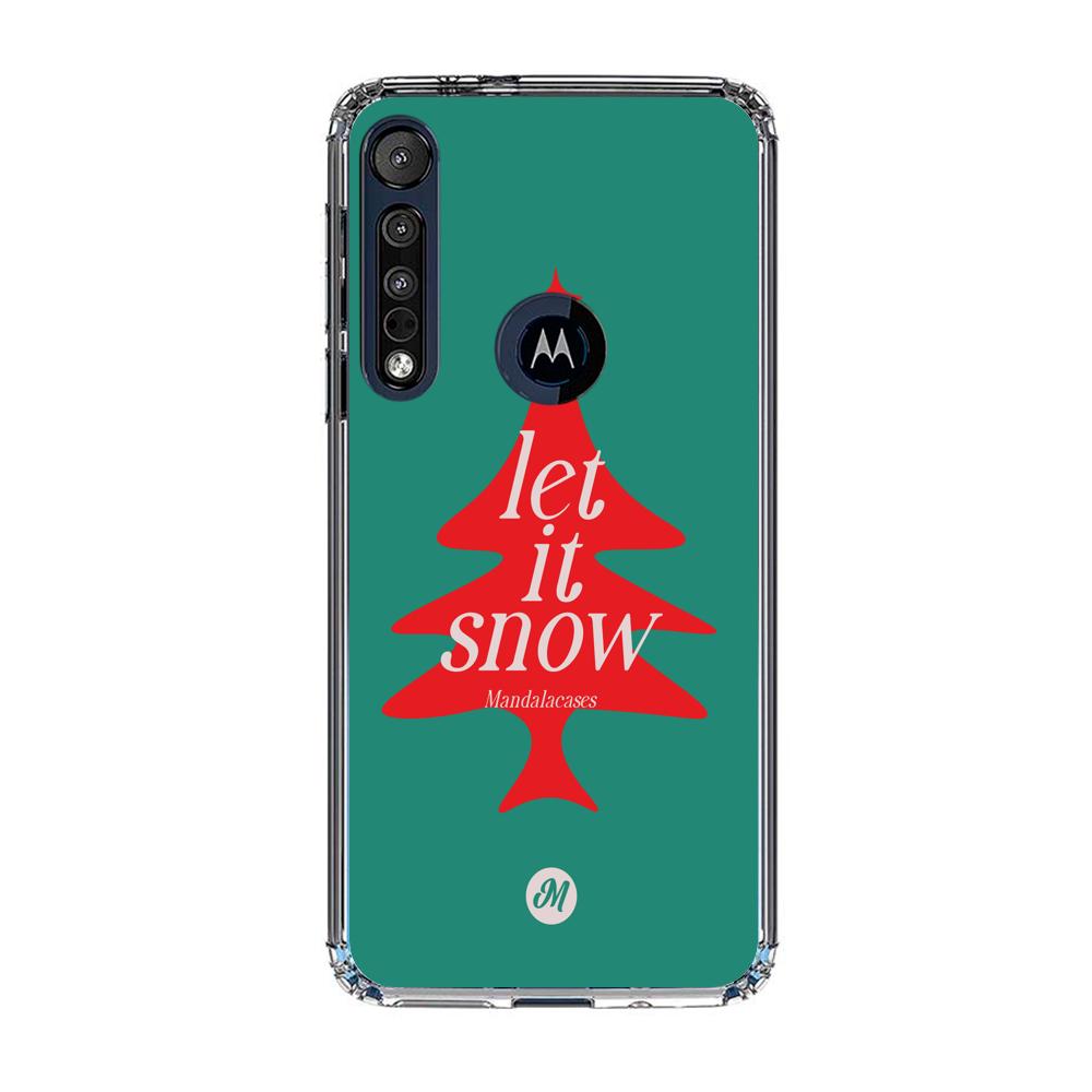 Cases para Motorola G8 play Let it snow - Mandala Cases