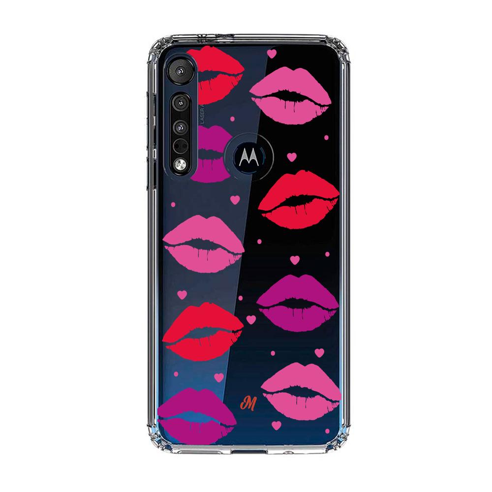 Cases para Motorola G8 play Kiss colors - Mandala Cases