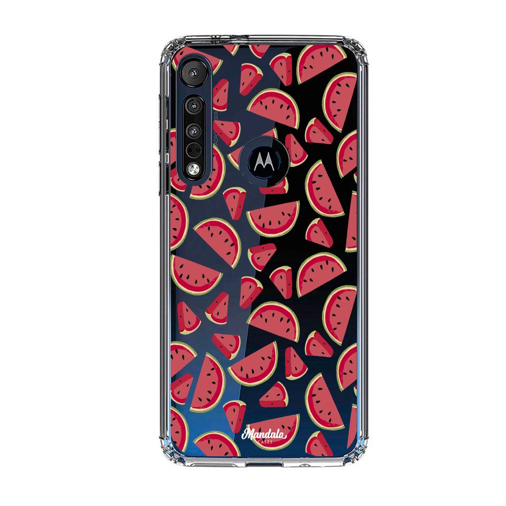 Case para Motorola G8 plus Funda Sandías  - Mandala Cases