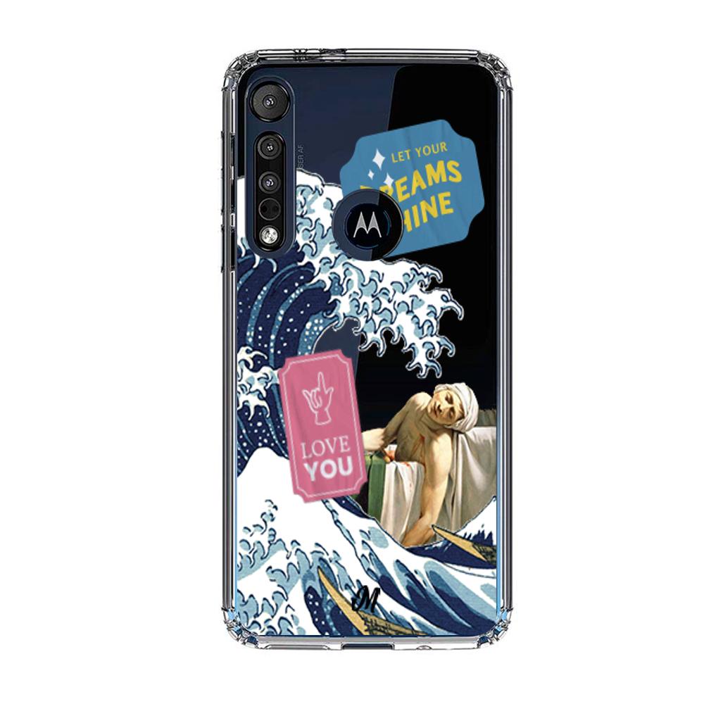 Case para Motorola G8 plus Ola de sueños - Mandala Cases