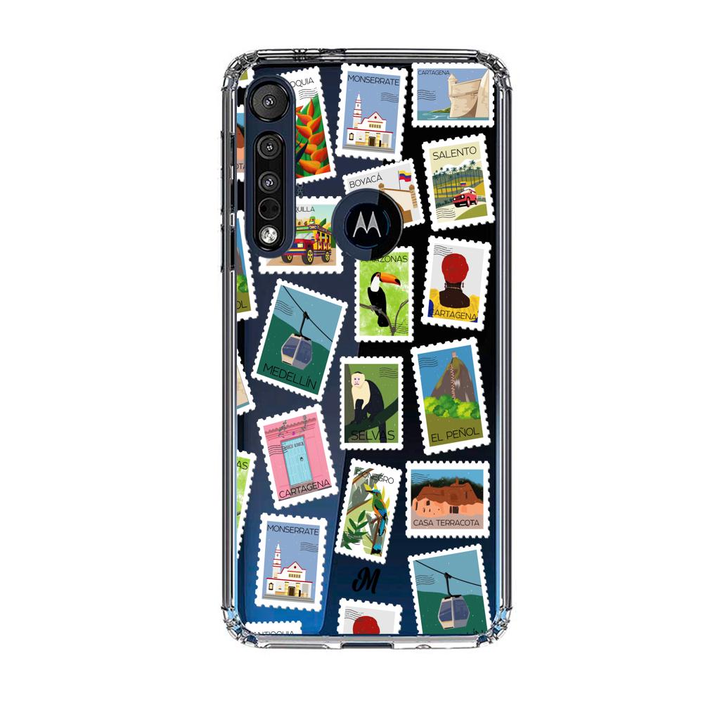 Case para Motorola G8 plus Estampa de Colombia - Mandala Cases