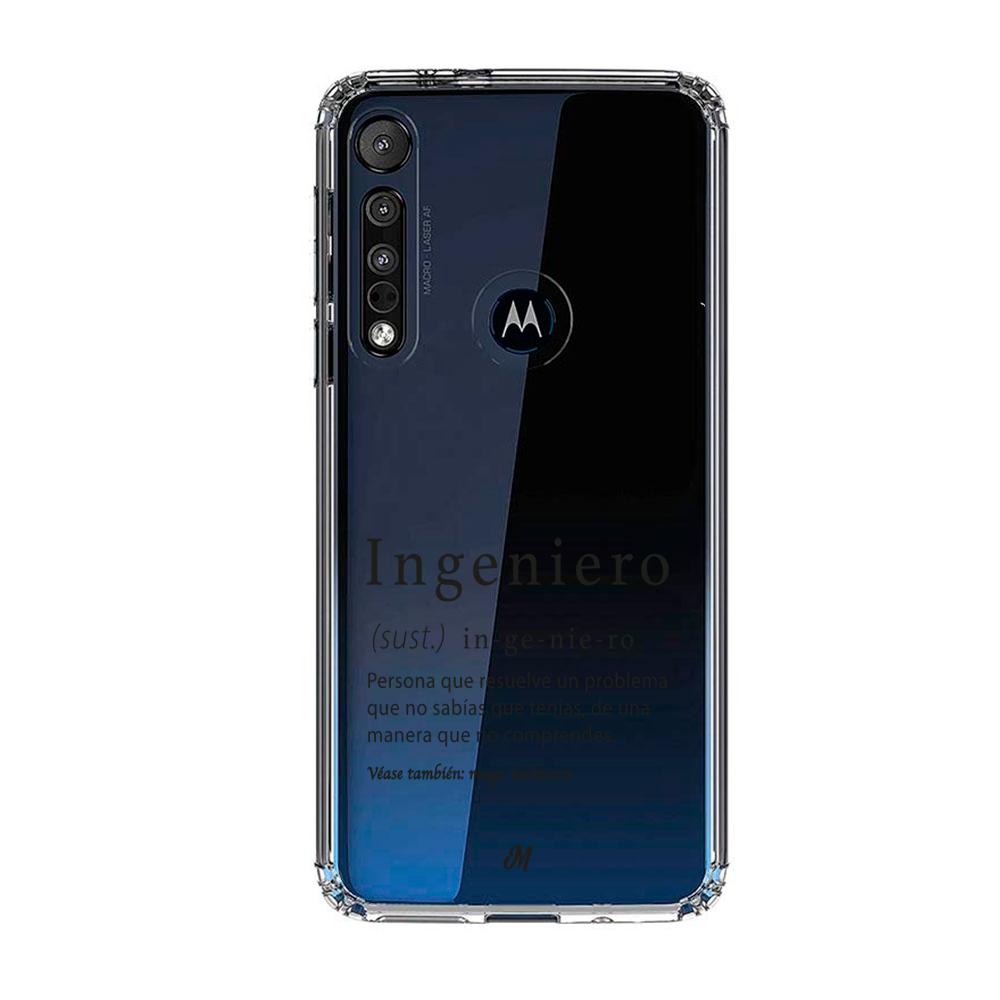 Case para Motorola G8 plus Ingeniero - Mandala Cases