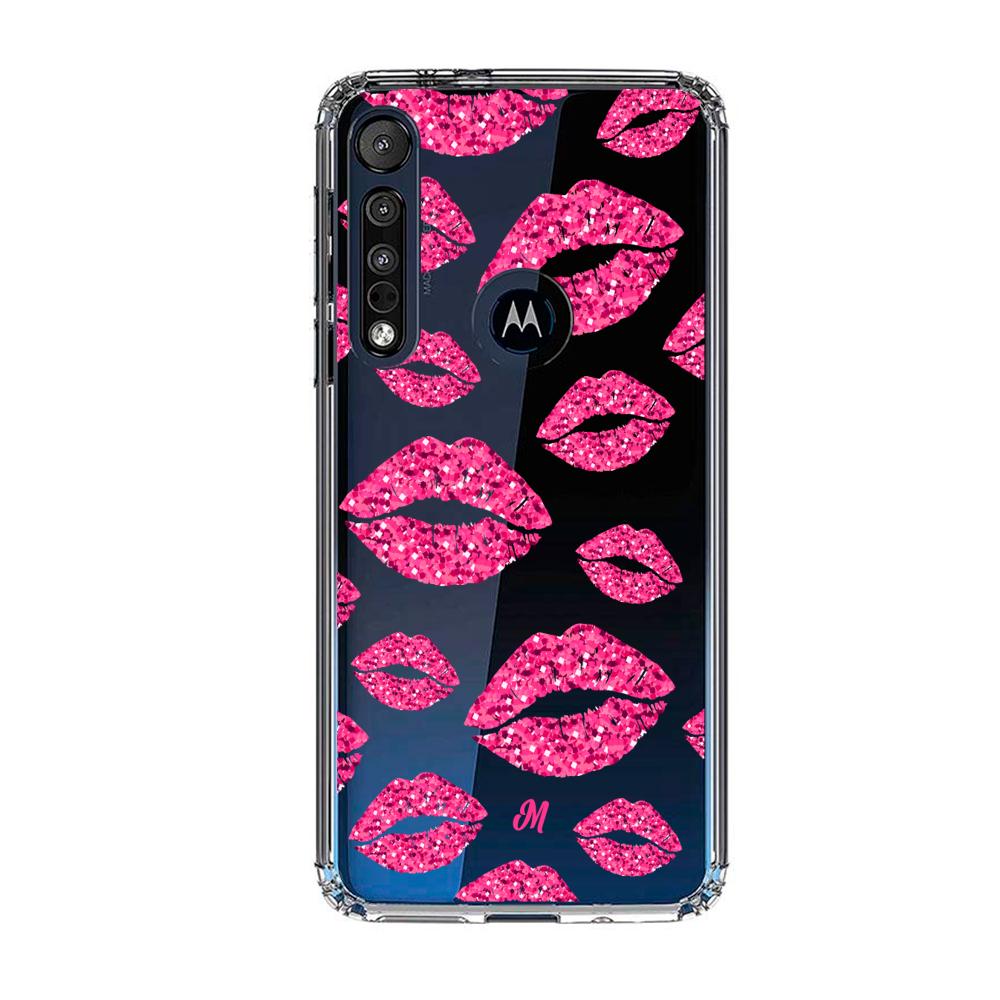 Case para Motorola G8 plus Glitter kiss - Mandala Cases