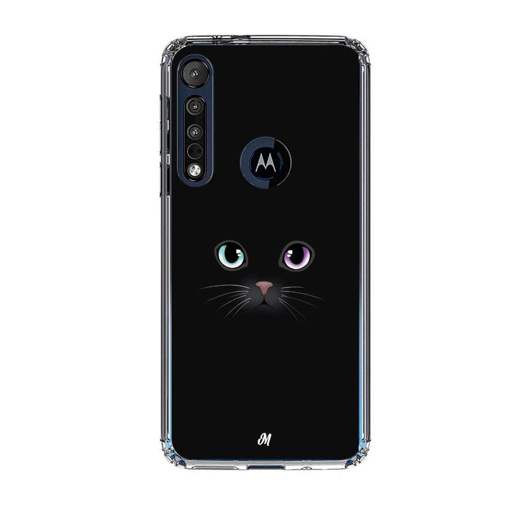 Case para Motorola G8 plus Ojos gatunos - Mandala Cases