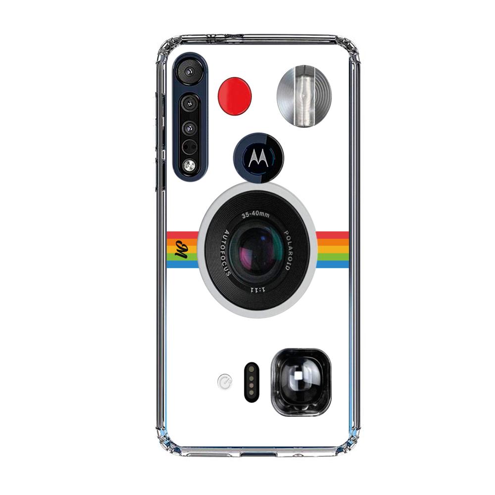 Case para Motorola G8 plus Cámara Polaroid - Mandala Cases