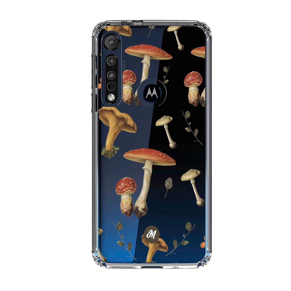 Cases para Motorola G8 plus Mushroom texture - Mandala Cases