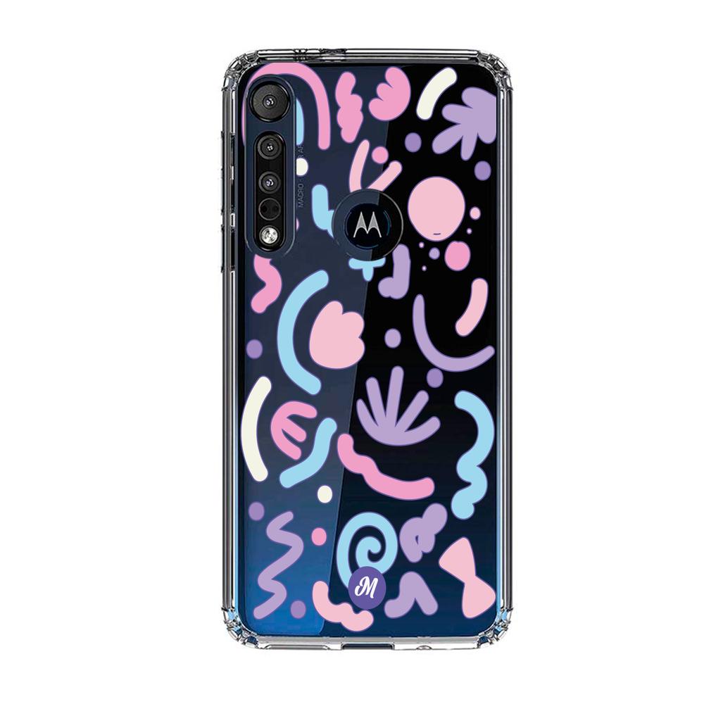 Cases para Motorola G8 plus Colorful Spots Remake - Mandala Cases