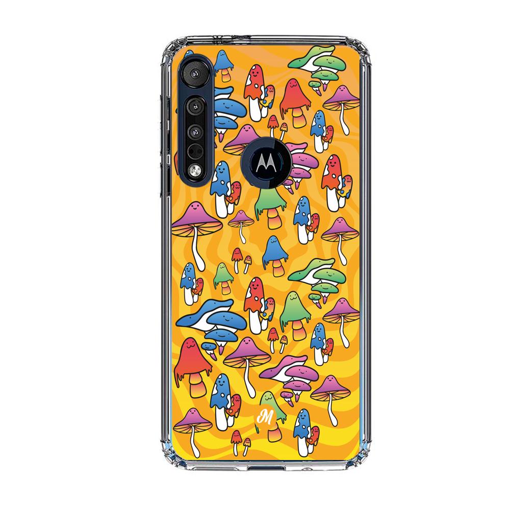 Cases para Motorola G8 plus Color mushroom - Mandala Cases