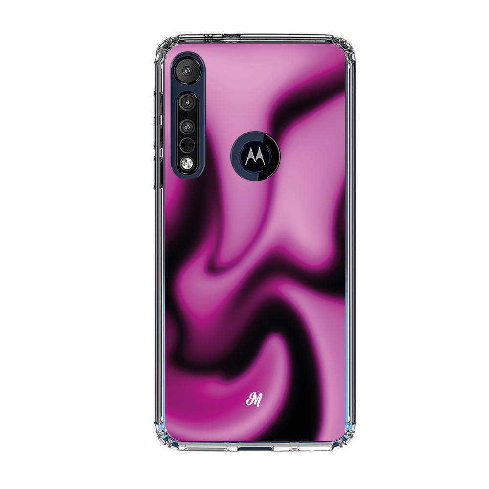Cases para Motorola G8 plus Purple Ghost - Mandala Cases