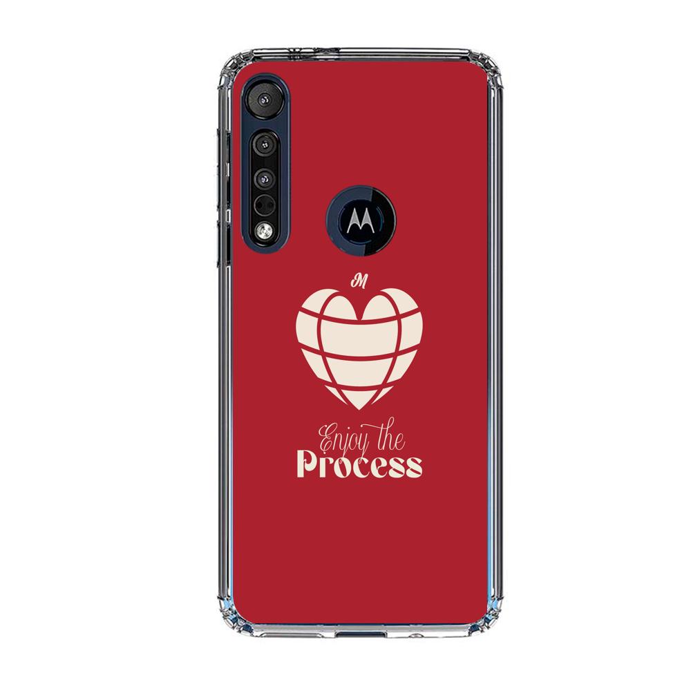 Cases para Motorola G8 plus ENJOY THE PROCESS - Mandala Cases