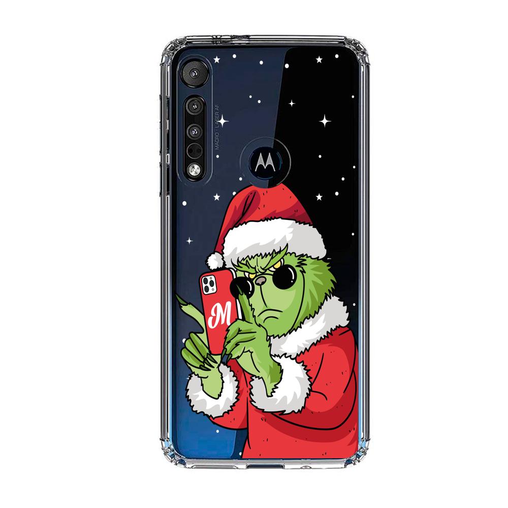 Cases para Motorola G8 plus SELFIE GRINCH - Mandala Cases