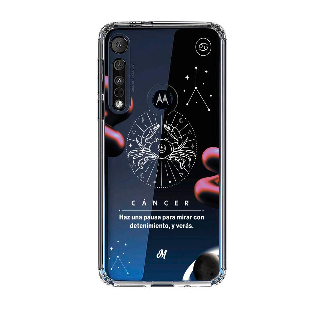 Cases para Motorola G8 plus CANCER 24 TRANSPARENTE - Mandala Cases