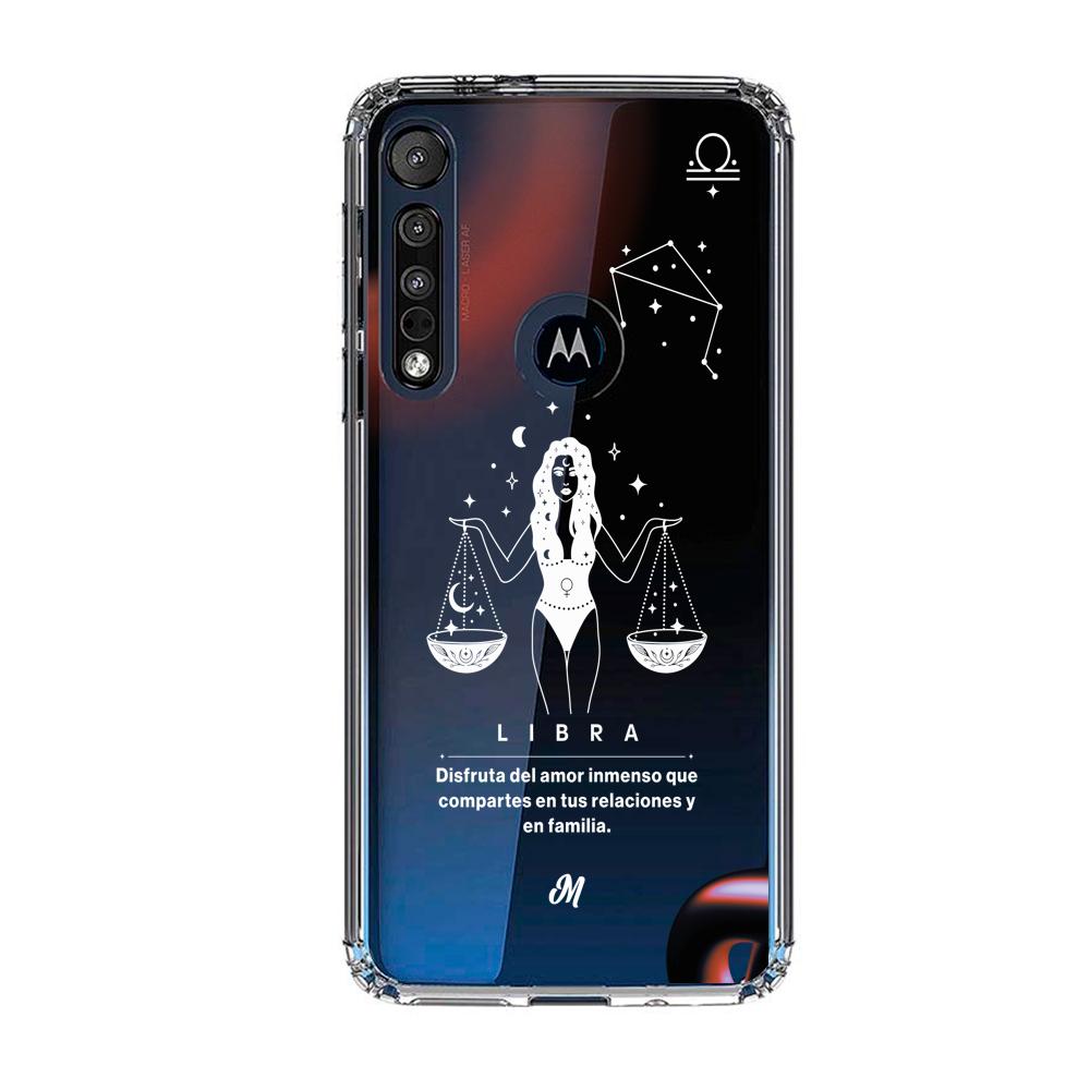 Cases para Motorola G8 plus LIBRA 24 TRASNPARENTE - Mandala Cases