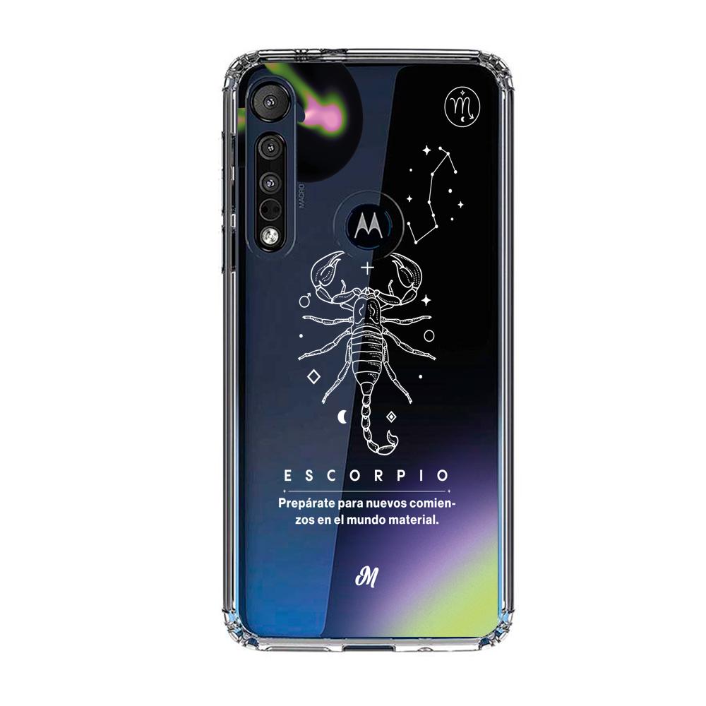 Cases para Motorola G8 plus ESCORPIO 24 TRANSPARENTE - Mandala Cases