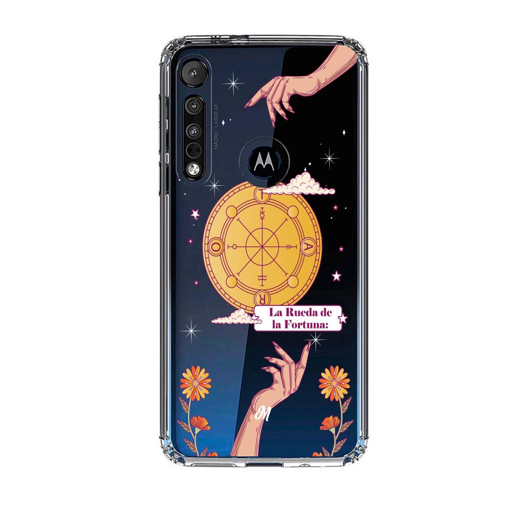 Cases para Motorola G8 plus LA RUEDA DE LA FORTUNA ASTROS - Mandala Cases