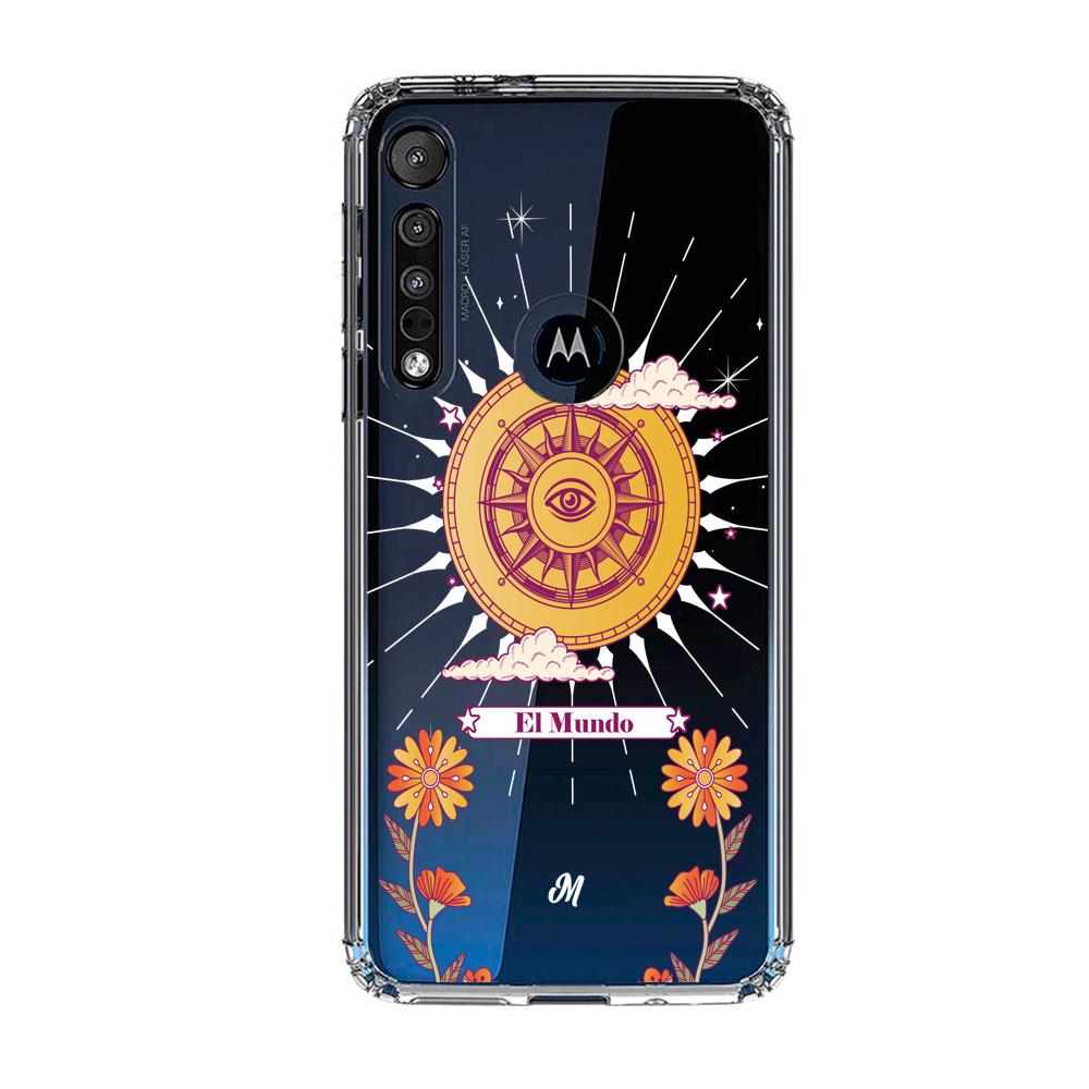 Cases para Motorola G8 plus EL MUNDO ASTROS - Mandala Cases