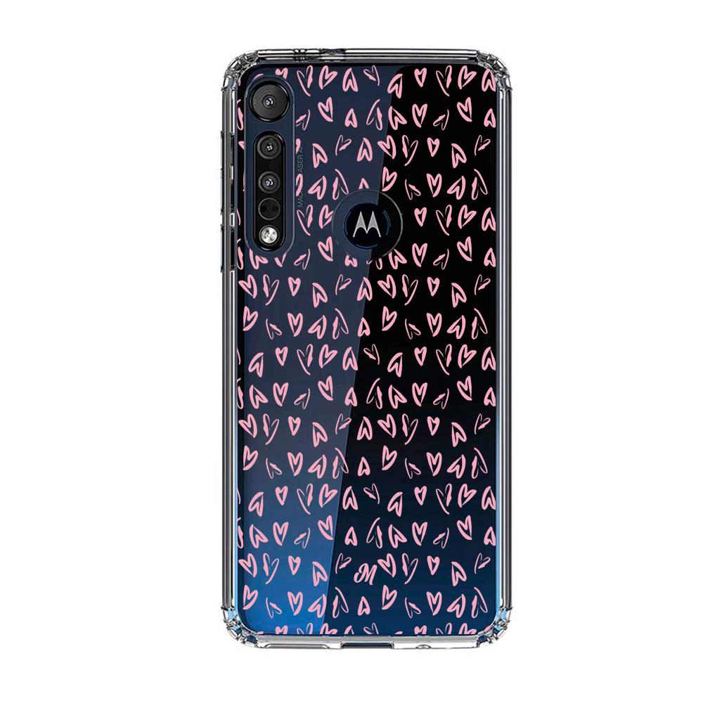 Cases para Motorola G8 plus Corazónes Coquette - Mandala Cases