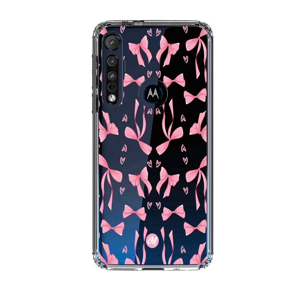 Cases para Motorola G8 plus Moños Coquette - Mandala Cases