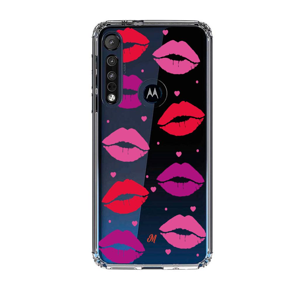 Cases para Motorola G8 plus Kiss colors - Mandala Cases