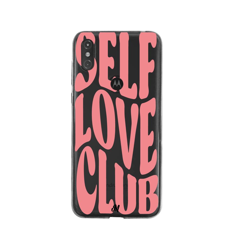 Case para Moto One Self Love Club Pink - Mandala Cases