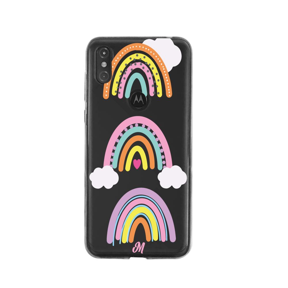 Case para Moto One Rainbow lover - Mandala Cases