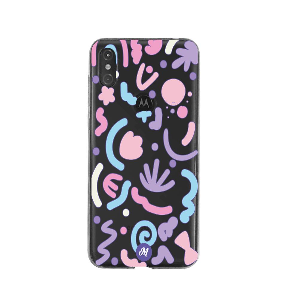 Cases para Moto One Colorful Spots Remake - Mandala Cases