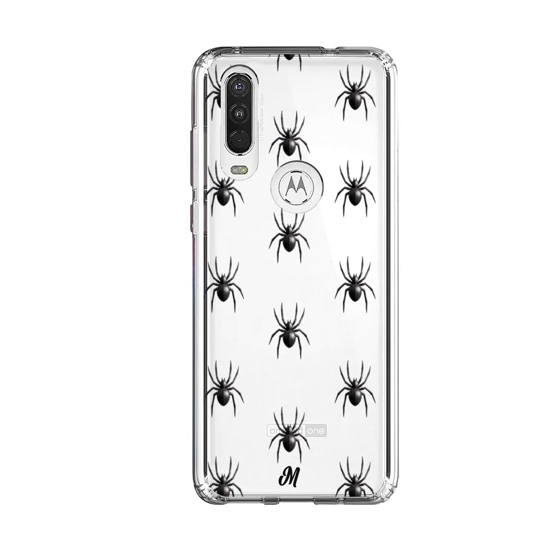 Case para Motorola One Action de Arañas - Mandala Cases
