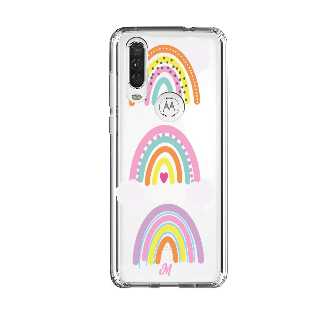 Case para Motorola One Action Rainbow lover - Mandala Cases