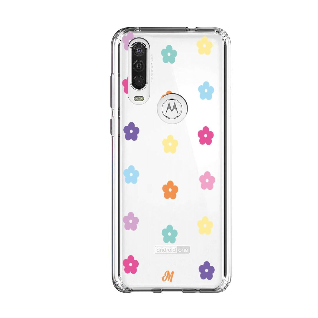 Case para Motorola One Action Flower lover - Mandala Cases