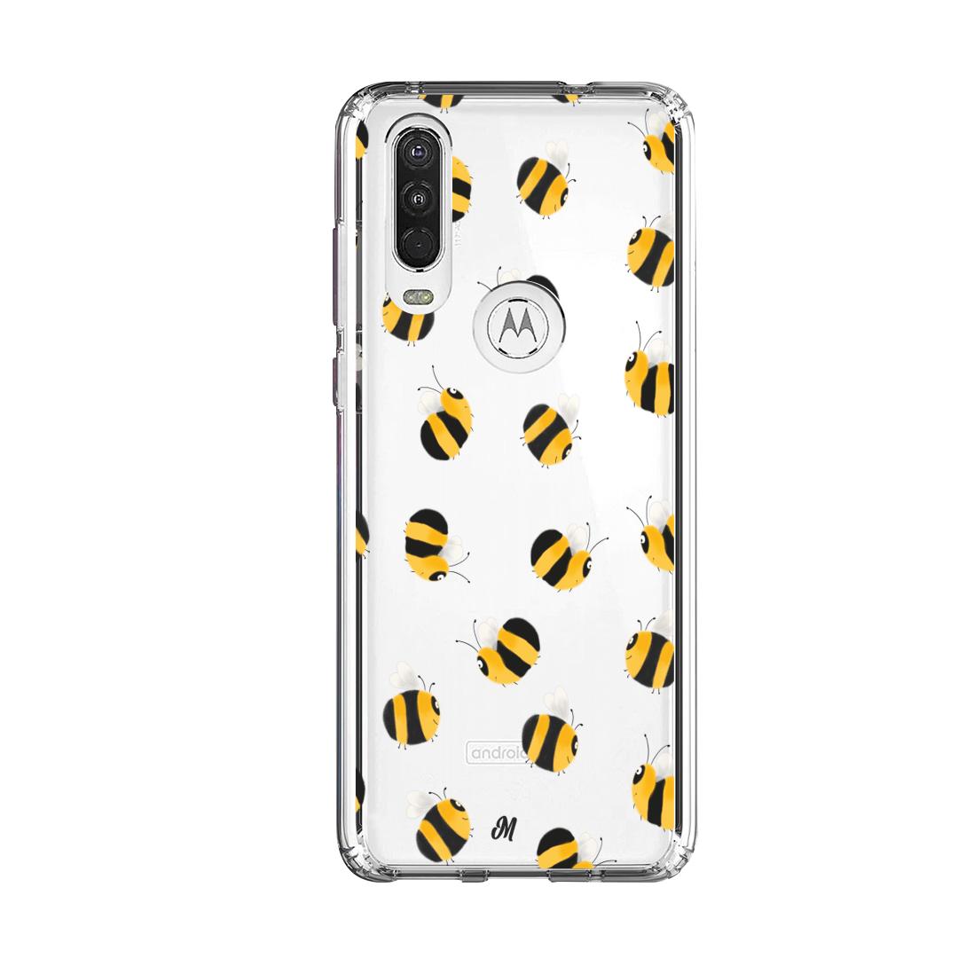 Case para Motorola One Action Abejitas Voladoras - Mandala Cases
