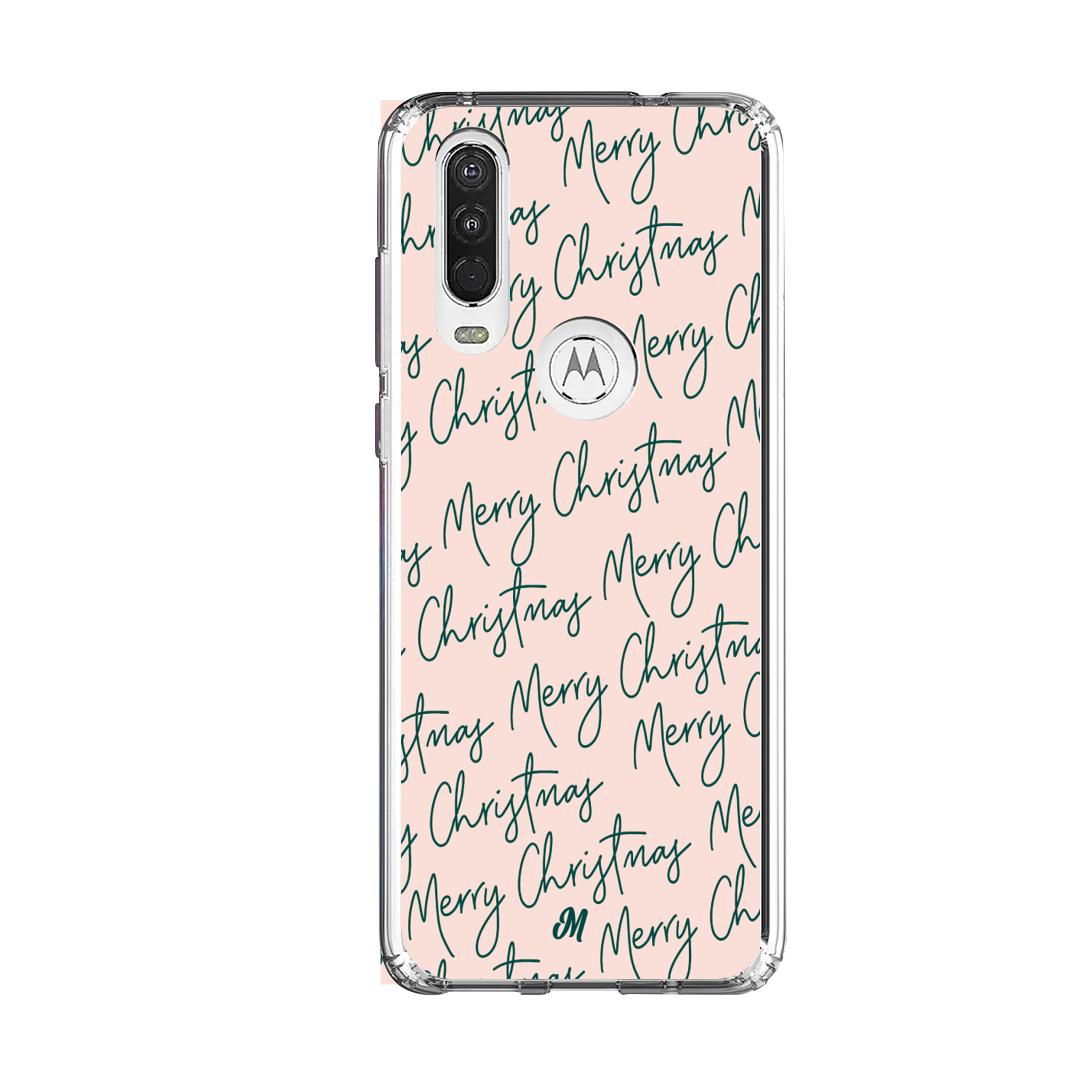 Case para Motorola One Action de Navidad - Mandala Cases