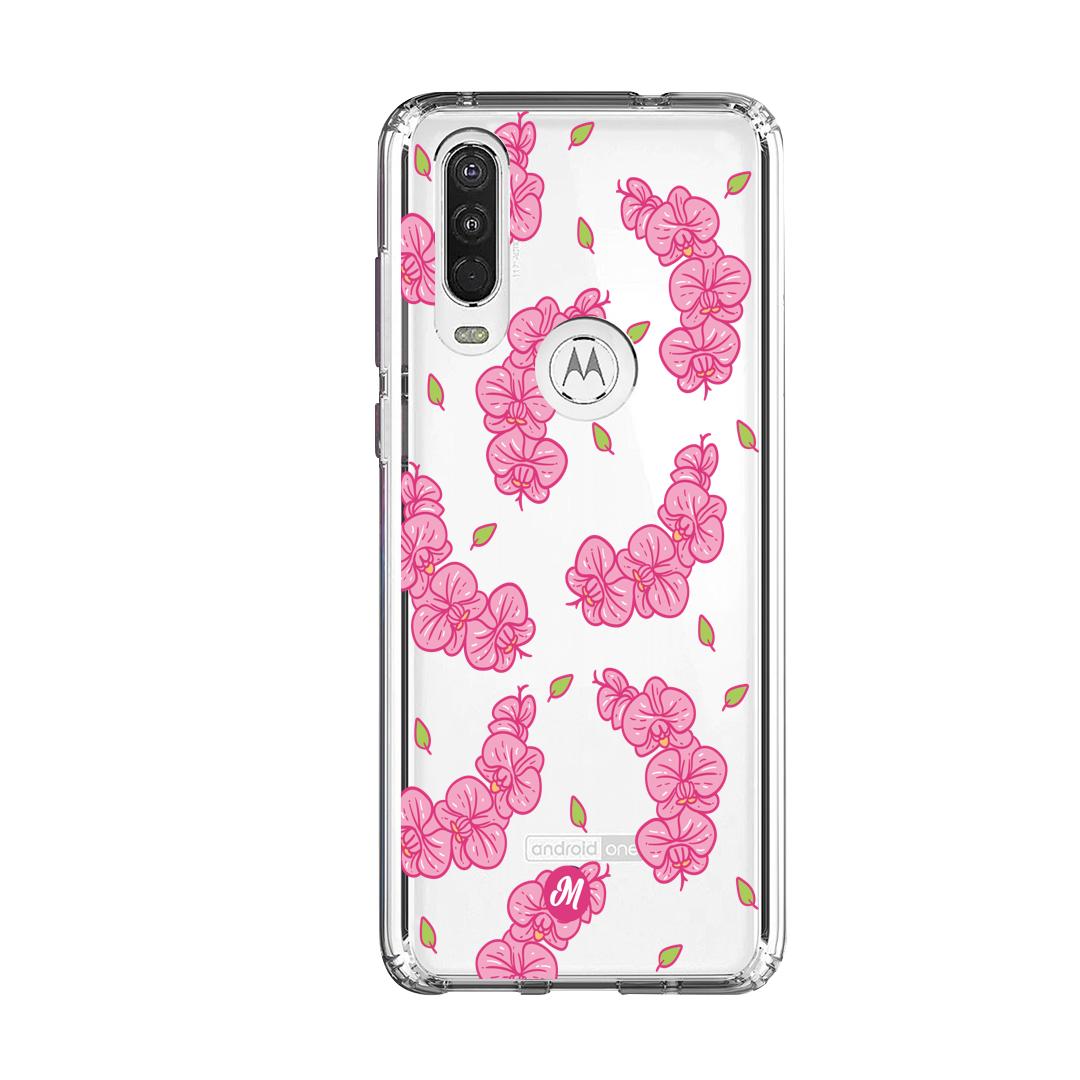 Cases para Motorola One Action Colombian Orchid - Mandala Cases