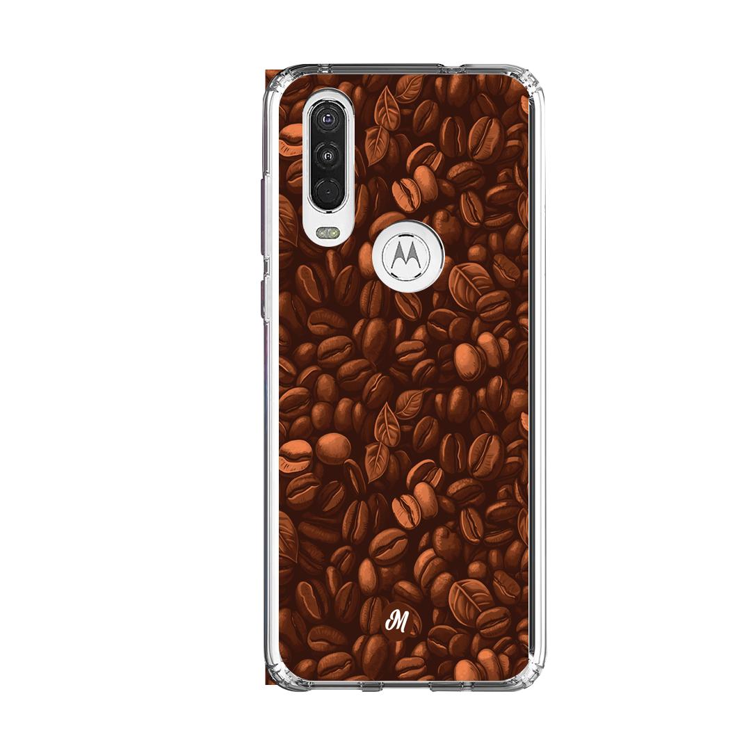 Cases para Motorola One Action Coffee - Mandala Cases
