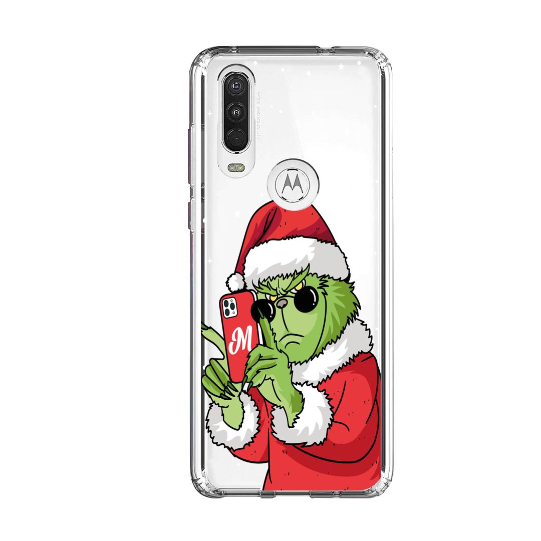 Cases para Motorola One Action SELFIE GRINCH - Mandala Cases