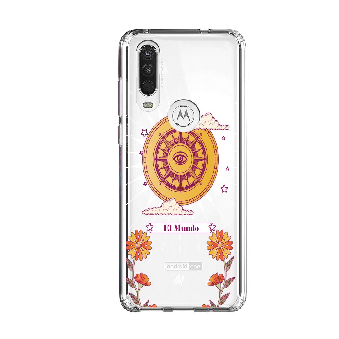 Cases para Motorola One Action EL MUNDO ASTROS - Mandala Cases