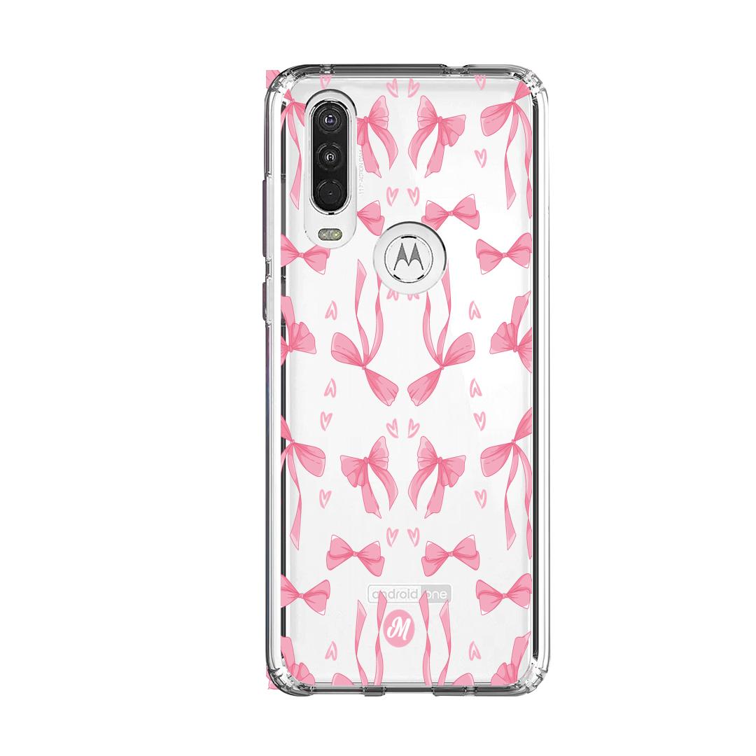 Cases para Motorola One Action Moños Coquette - Mandala Cases