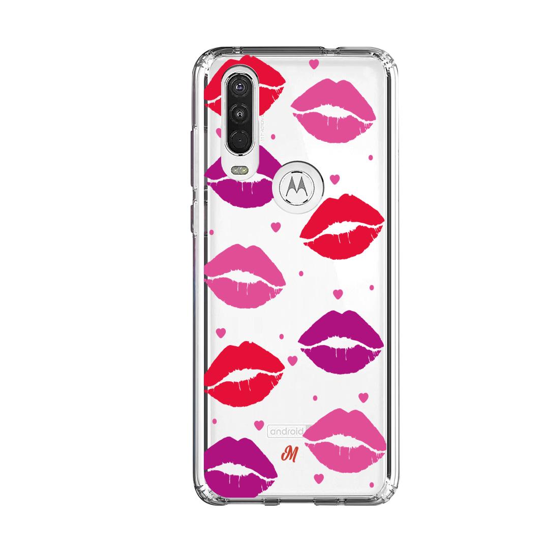 Cases para Motorola One Action Kiss colors - Mandala Cases