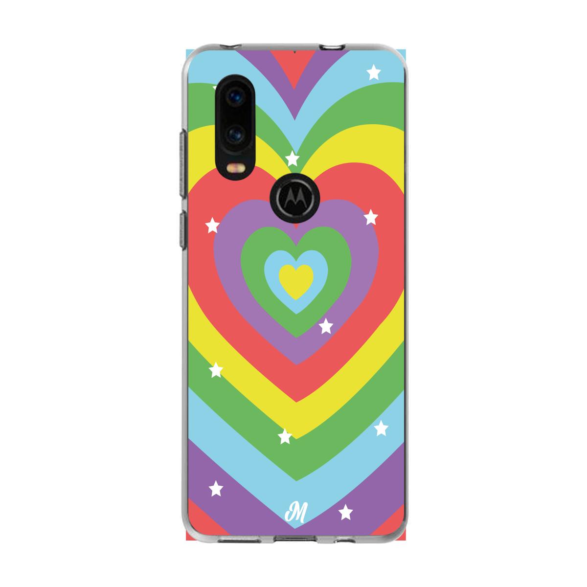 Case para Motorola P40 Amor es lo que necesitas - Mandala Cases