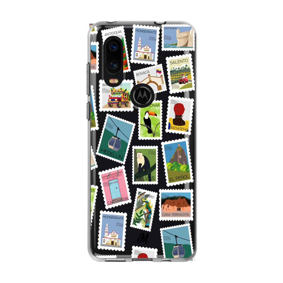 Case para Motorola P40 Estampa de Colombia - Mandala Cases