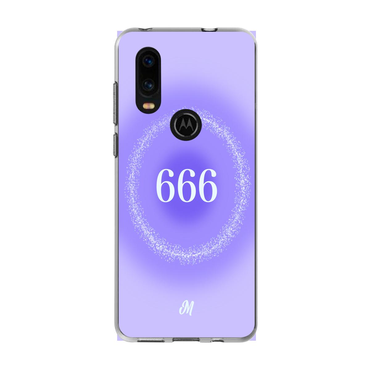 Case para Motorola P40 ángeles 666-  - Mandala Cases